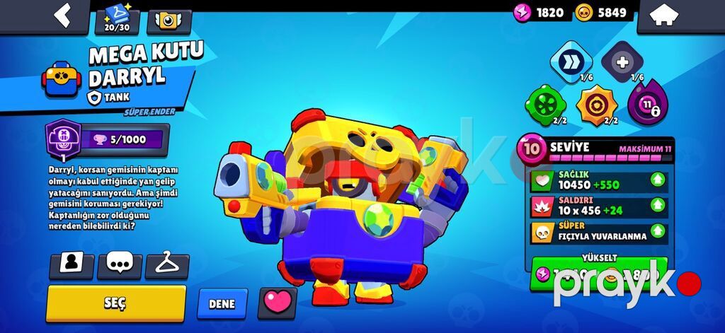 Brawl Stars hesabında nadir və tematik skinlər toplusu - Buz — Digər, Lənkəran (5)