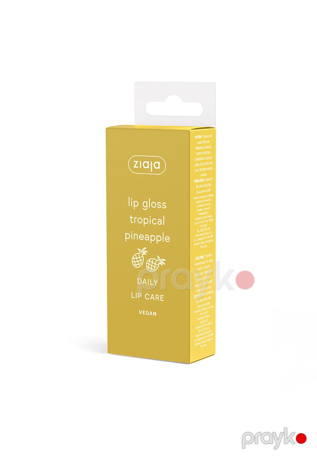 Dodaq balzamı Ziaja Tropical Pineapple 9 ml — Mallar, Bakı (2)