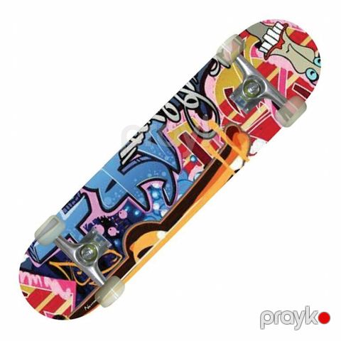 Skeytbord Nextreme Street Pro Graffiti, unisex, PVC/alüminium — Bakı