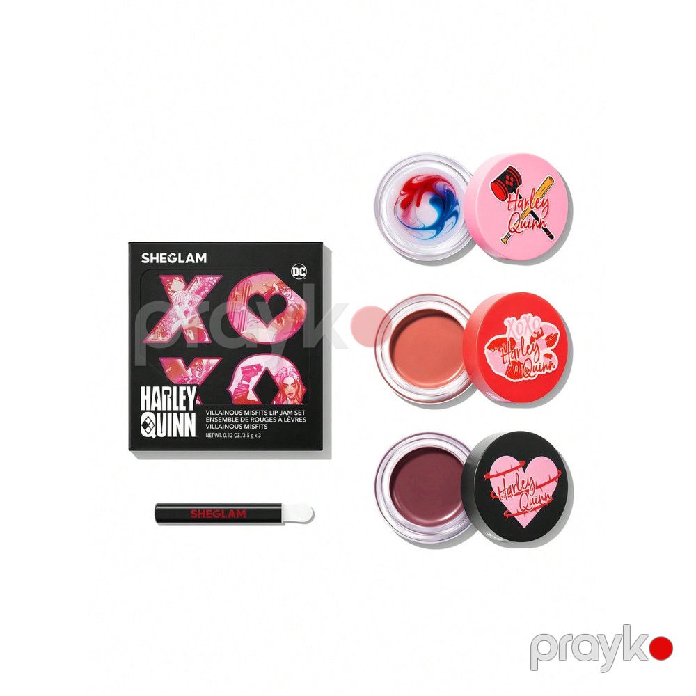 Dodaq parıldadıcıları dəsti Sheglam Harley Quinn Jam Set 3.5 q x 3 əd — Mallar, Bakı