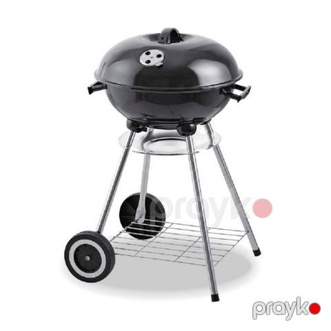 Uumru qapaqlı ayaqlı barbekyu BBQ, 46sm, qara — Bakı