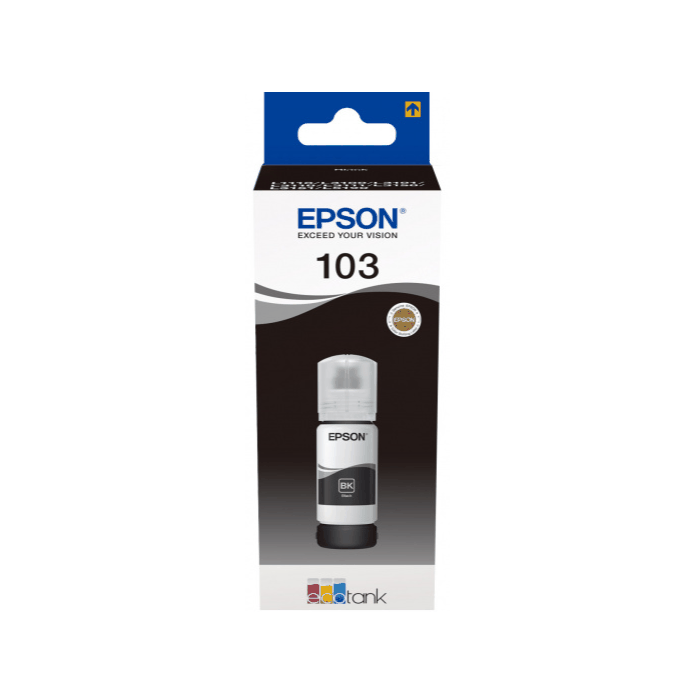 Epson 103 EcoTank BK C13T00S14A Black Original Mürəkkəb Şüşəsi — Elektronika, Bakı