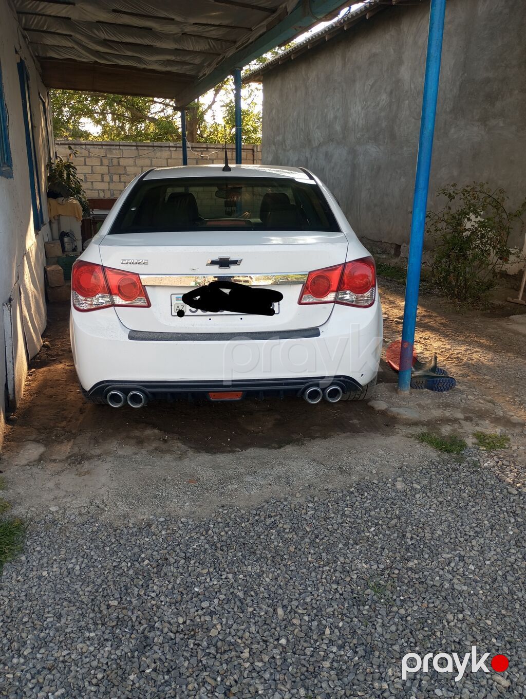 Chevrolet Cruze sedan – ağ rəng - Güclü və qənaətcil sedan, şəhər və — Avtomobillər, Ağdaş (3)