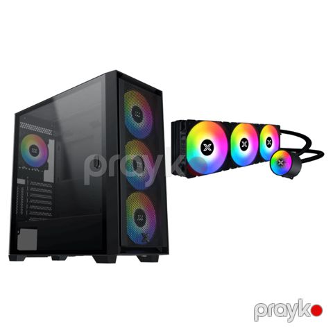 Xigmatek Kombo – Xigmatek Anubis Pro 4FX Case + Liquid Killer X 360 AIO Liquid Cooler (XIG-CC-102) — Bakı