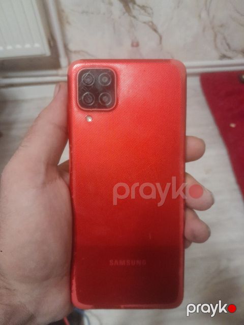 Samsung Galaxy A12 Red 32GB/3GB — Bakı