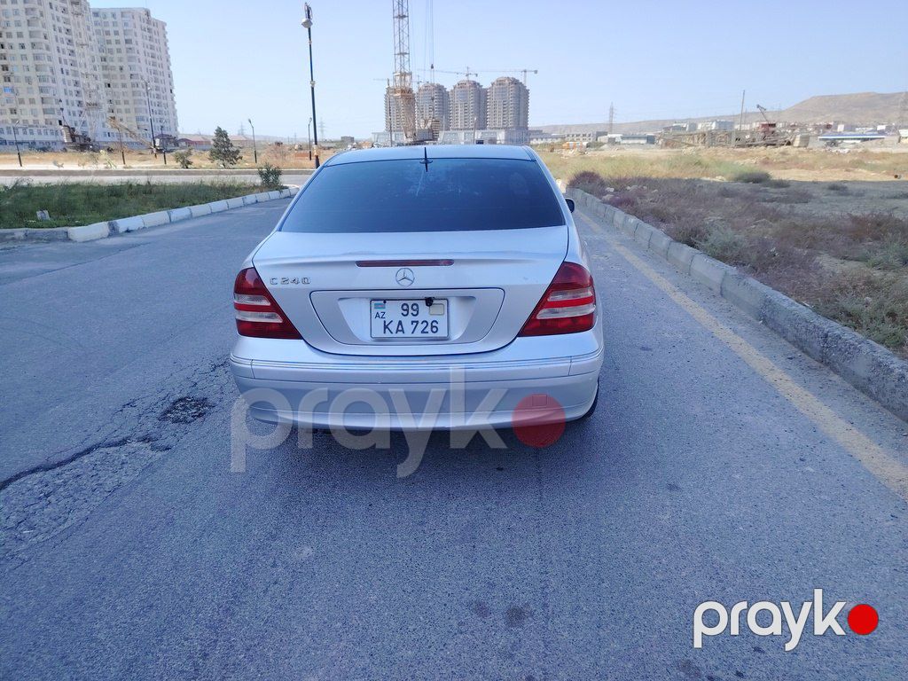 Mercedes C 240, 2.6 L, 2005 il, 242 000 km — Avtomobillər, Bakı (5)
