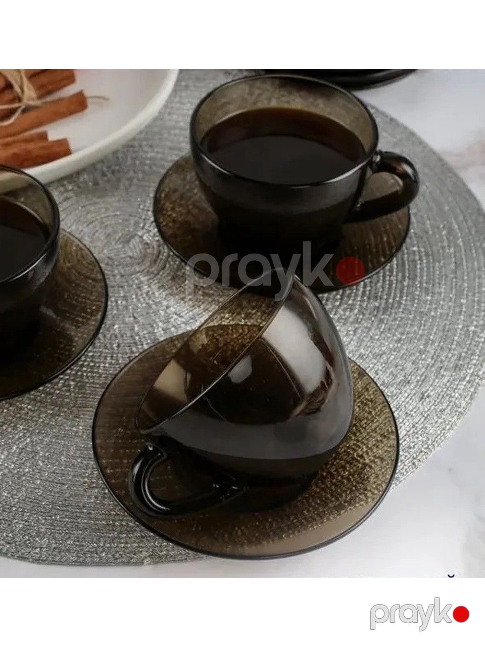 Çay servizi Luminarc Simply Eclipse, şüşə, 220 ml, 6 nəfərlik, 12 parça — Mallar, Bakı (3)