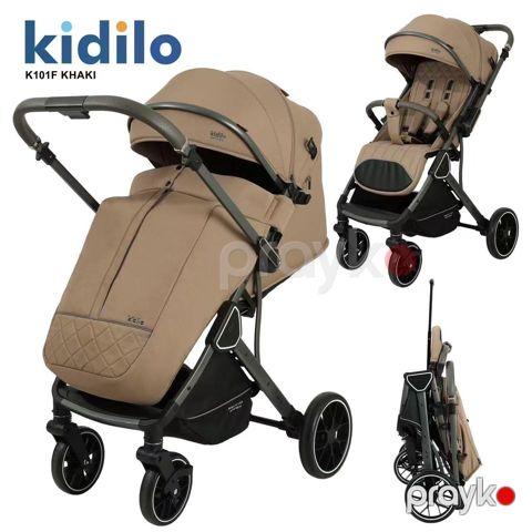 Uşaq arabası Kidilo azrK101F, xaki — Bakı