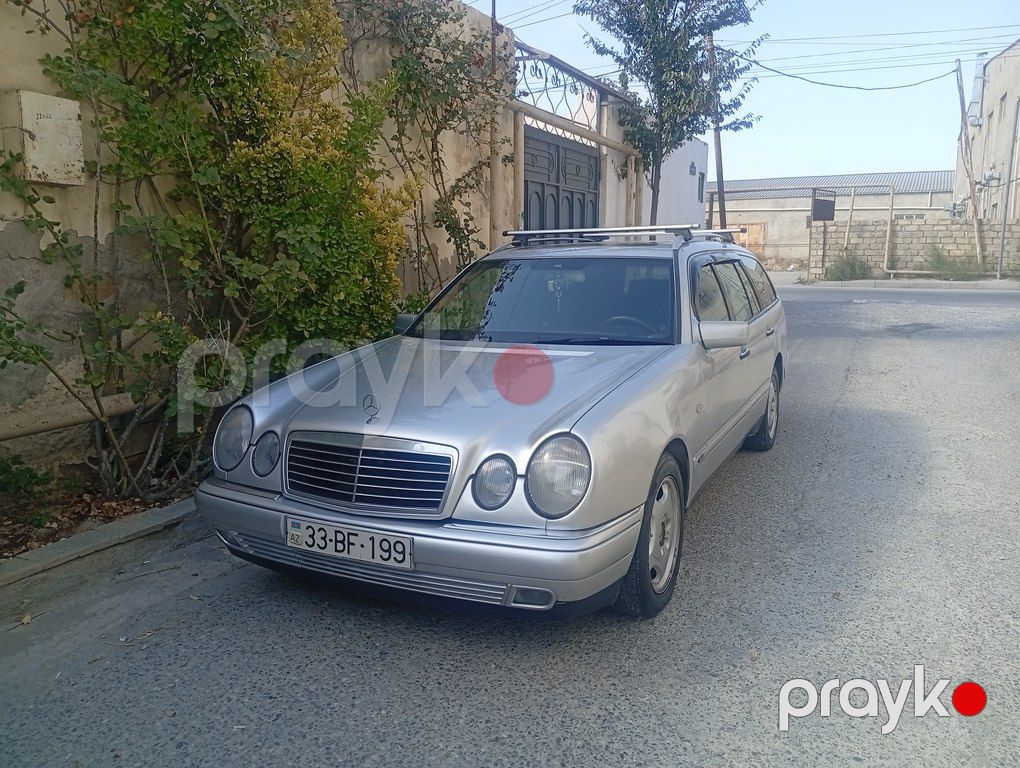 Mercedes E 230, 2.3 L, 1996 il, 800 900 km — Avtomobillər, Bakı (8)