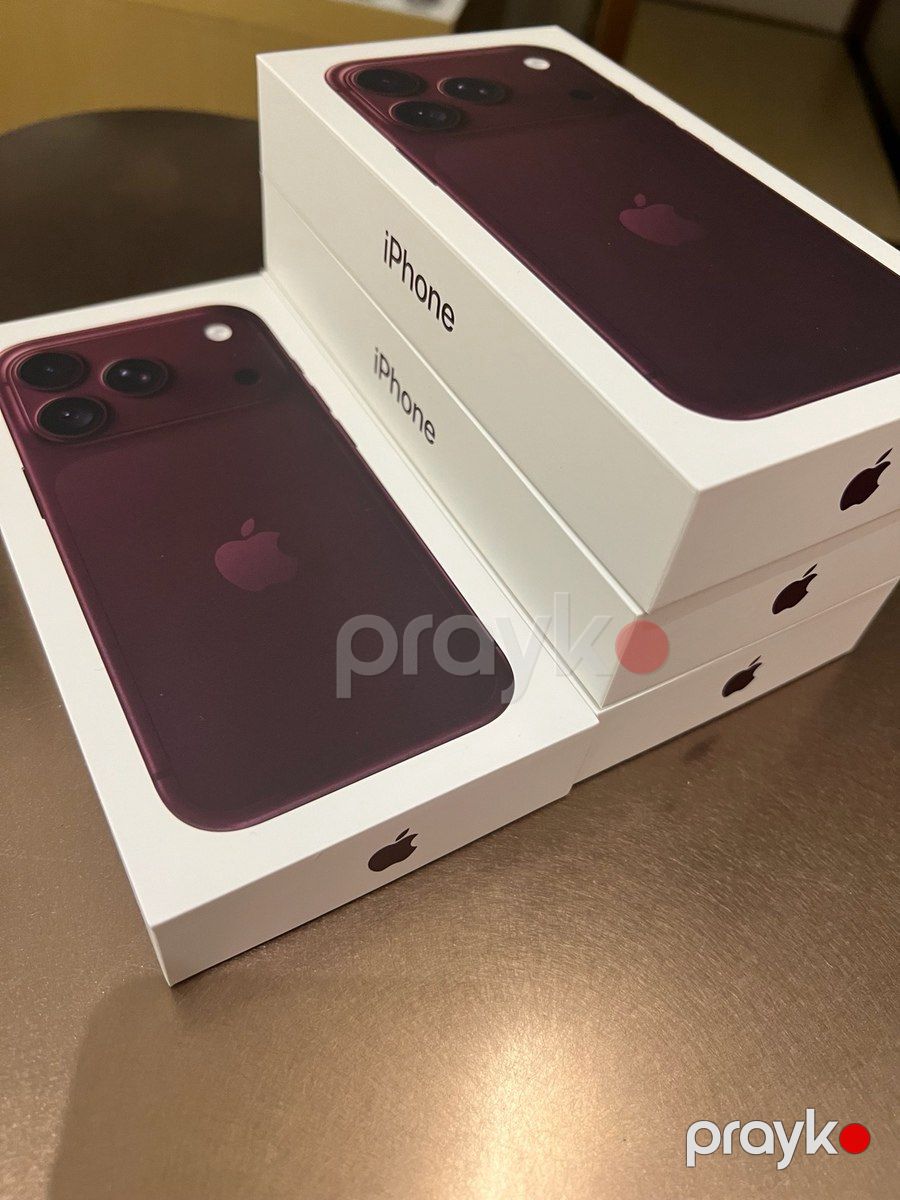 Apple iPhone 18 Pro Burgundy 256GB/12GB — Smartfonlar, Bakı (2)
