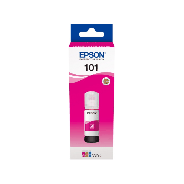 Epson 101 M C13T03V34A Magenta Original EcoTank Mürəkkəb Şüşəsi — Elektronika, Bakı