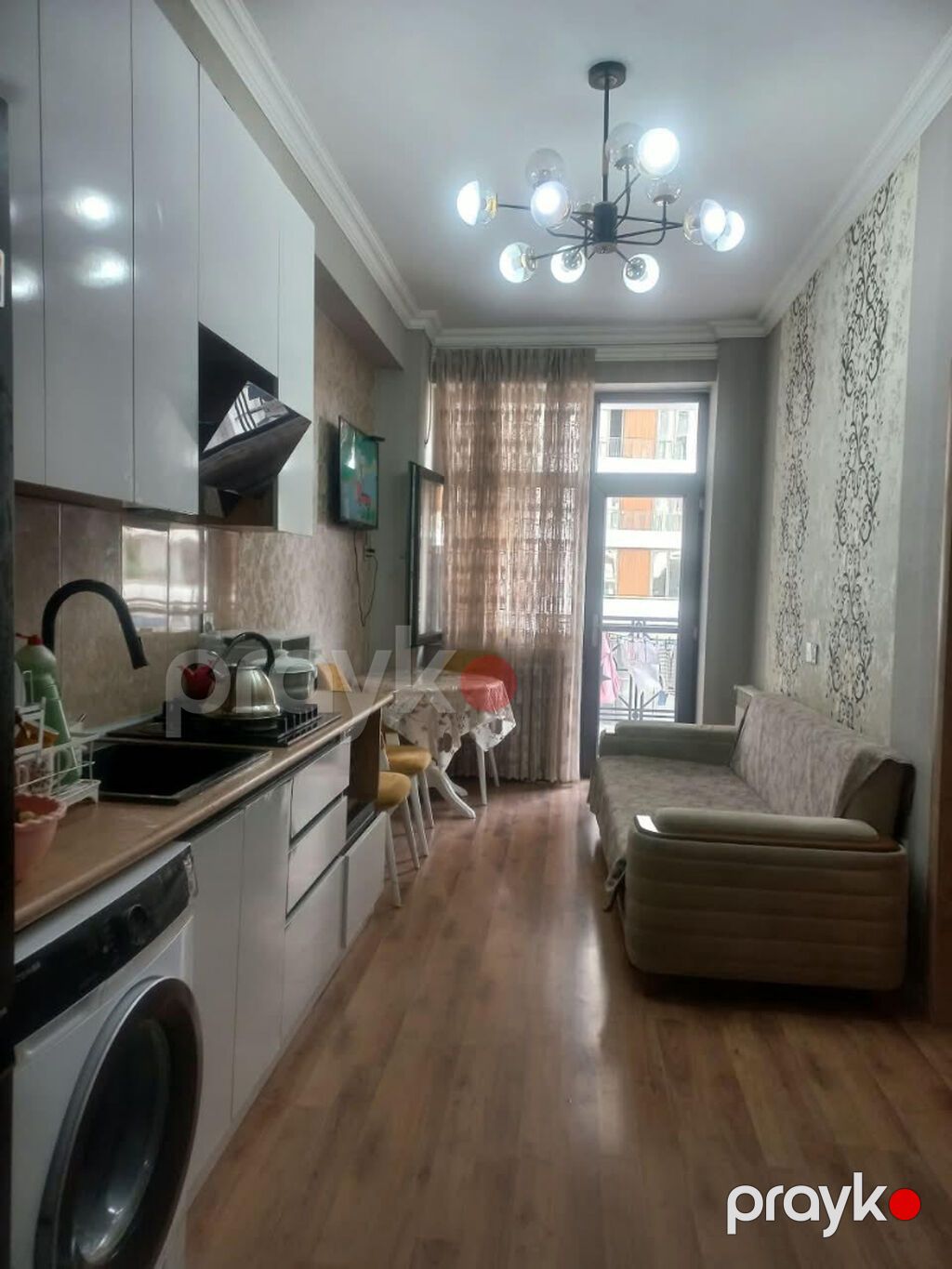 2 otaqlı, Yeni tikili, 44 kv. m — Mənzil, Bakı (5)
