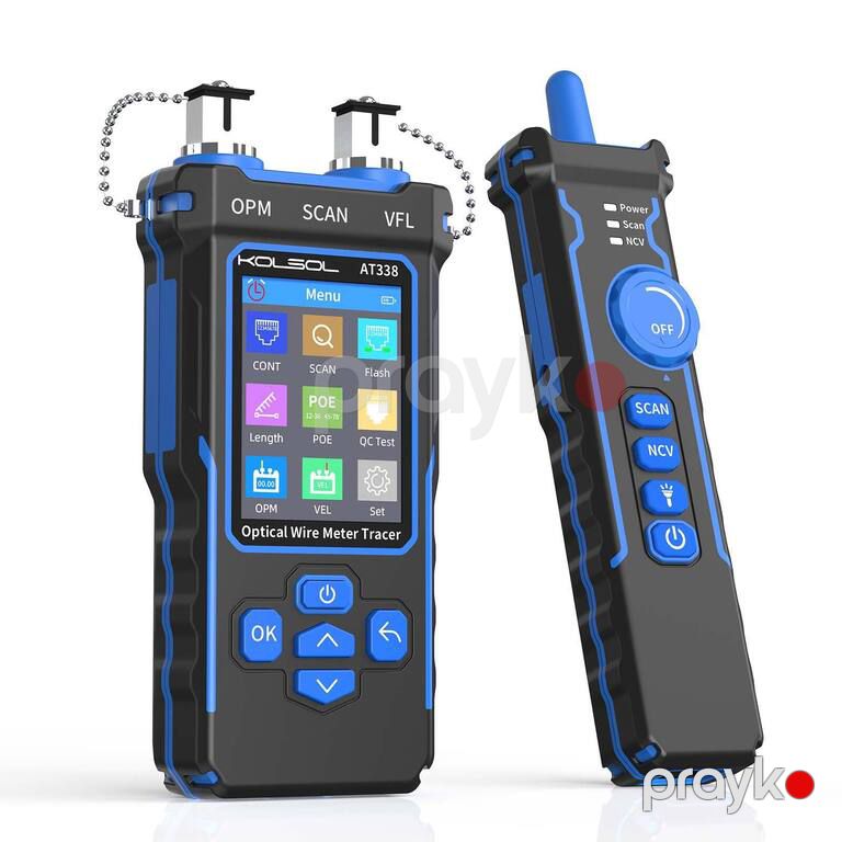 Network Cable Tester LAN RJ45 Optical Wire Meter Power Meter Tester Kolsol NF-8508 — Şəbəkə və server avadanlığı, Bakı (5)