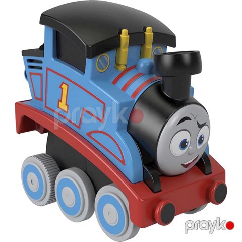 İnersiyalı parovoz Fisher-Price HGX70/HDY75 Thomas & Friends Thomas, 2 yaşdan, 11.5х12 sm, plastik, göy — Bakı