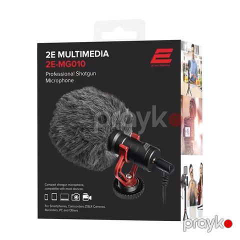 2D MG010 Shoutgun Mic, 3.5mm(2E-MG010) — Bakı