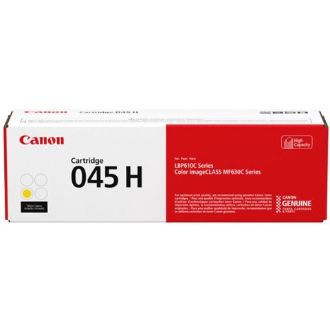 Canon 045H Y Original Yüksək Tutumlu Toner Kartrici — Bakı