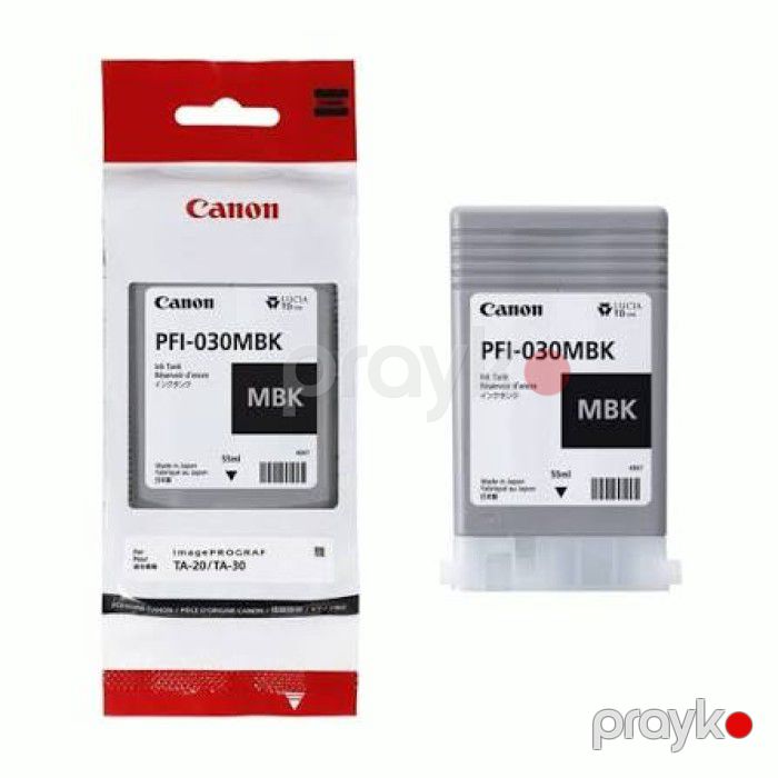 Canon PFI-030 MBK 3488C001AA Matte Black Original Pigment Mürəkkəb Konteyneri 55 ml — Elektronika, Bakı (3)