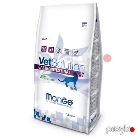 Quru yem Monge Vetsolution Gastrointestinal, yetkin pişiklər üçün, 1.5 kq — Bakı