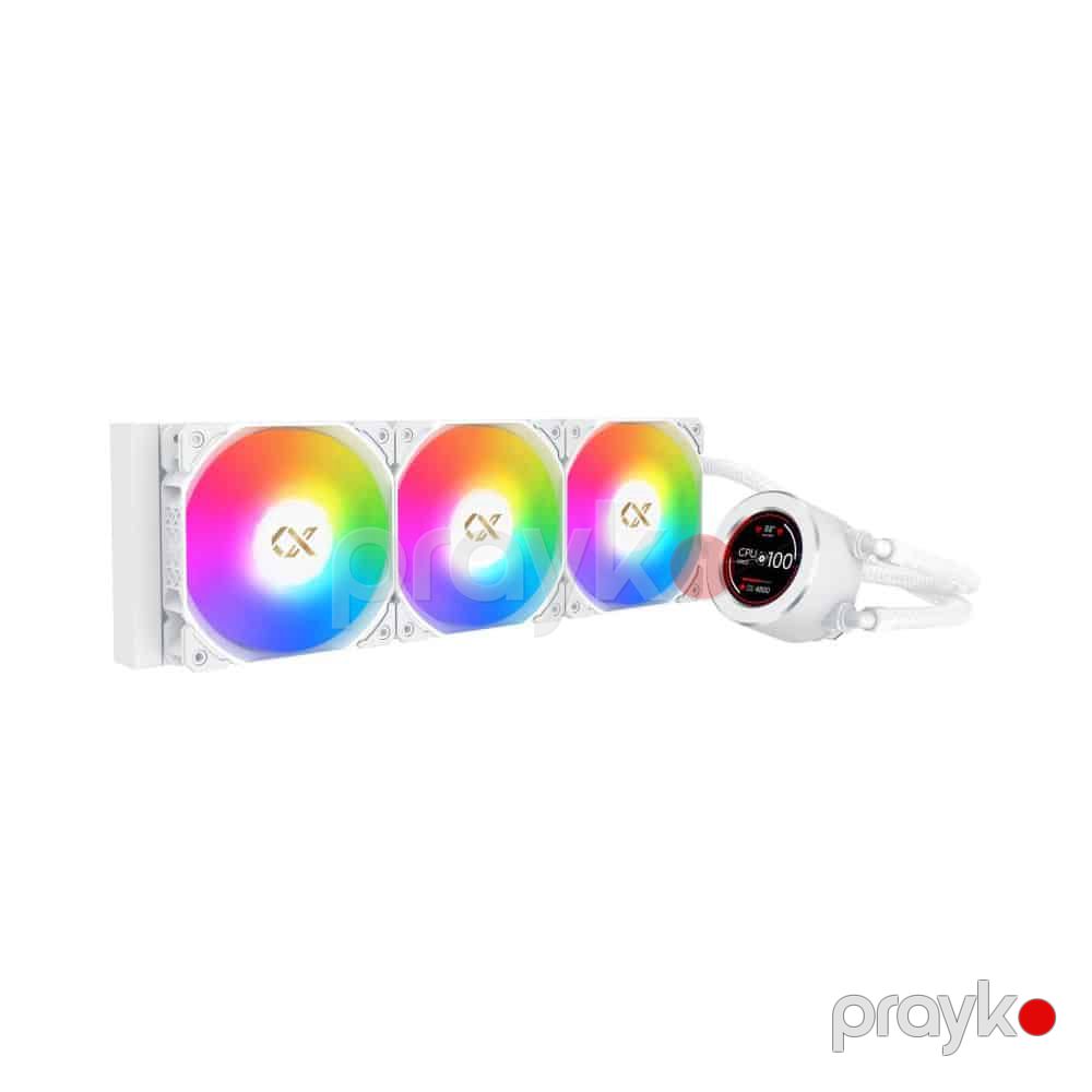 Xigmatek Kombo – Xigmatek Endorphin Ultra Arctic Case + Xigmatek Frozr-o II Arctic 360 Liquid Cooler (XIG-CC-120) — Komponentlər, Bakı (3)