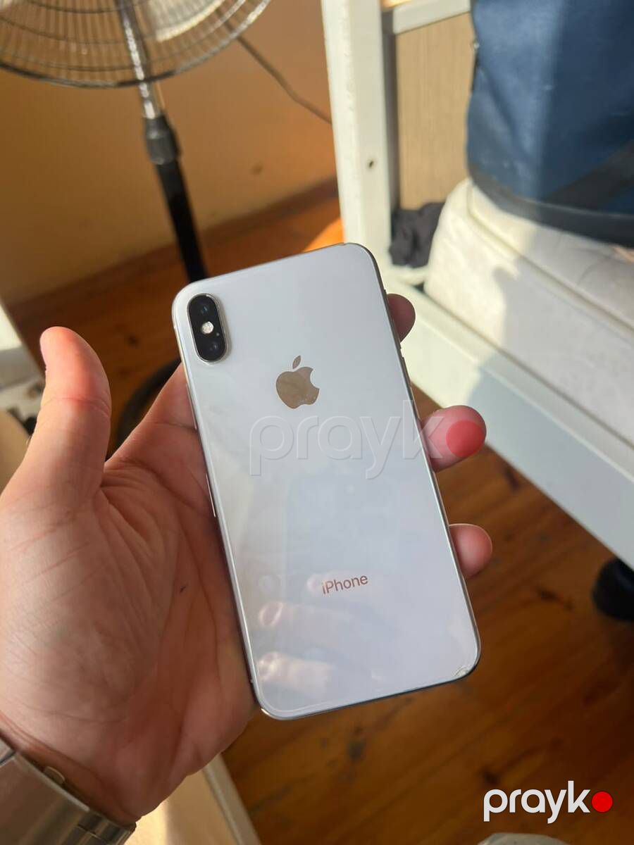 Apple iPhone X Silver 256GB/3GB — Smartfonlar, Bakı (2)