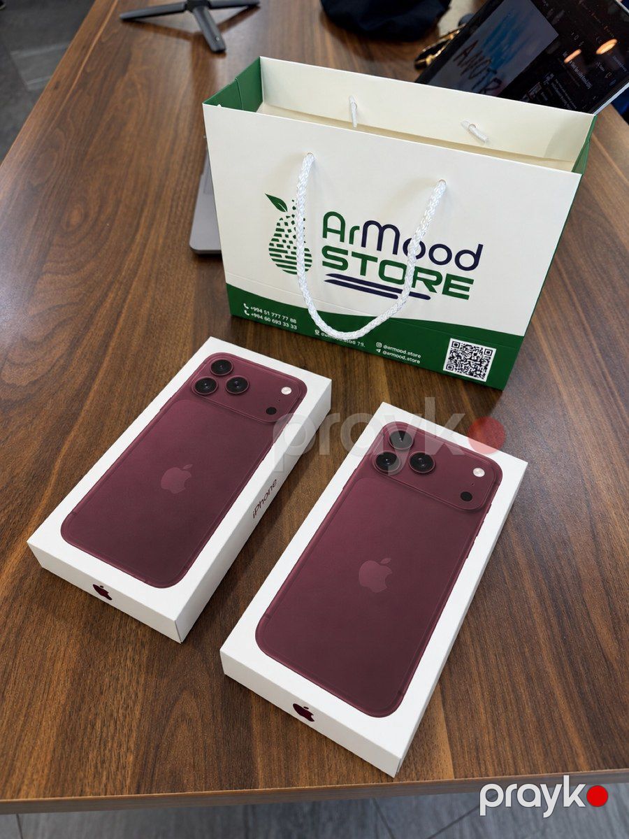 Apple iPhone 18 Pro Max Burgundy 512GB/12GB — Smartfonlar, Bakı (2)