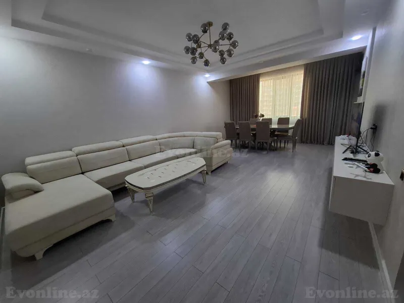 Satılır 3 otaqlı Mənzil Yeni tikili 102 m² Bakı, Xətai r., Əhmədli m — Mənzil, Bakı (3)