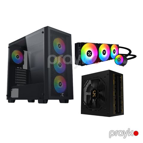 Xigmatek Kombo – Xigmatek Gaming Z Pro Case + Liquid Killer X 360 Liquid Cooler + Xigmatek Fury 1100W Gold Psu (XIG-CCP-115) — Bakı