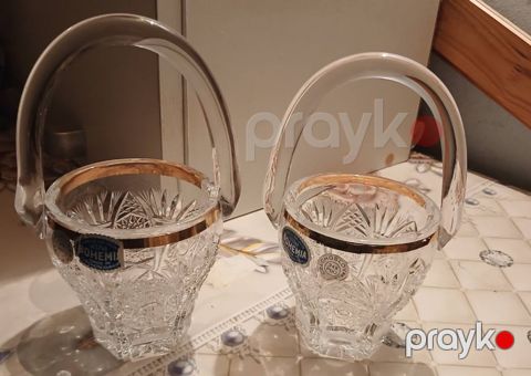 Çexya istehsalı Xrustal Səbətlər — Bakı