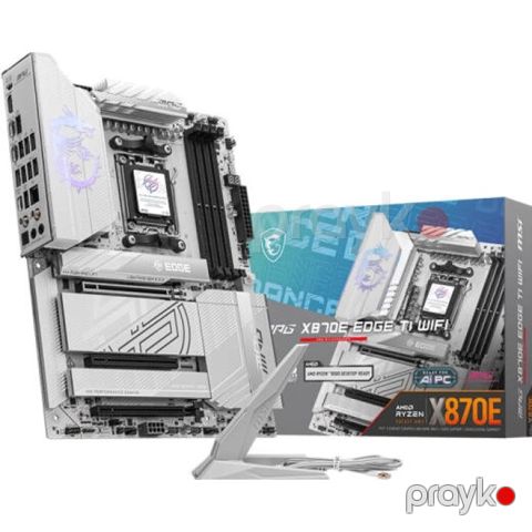 MSI MPG X870E Edge TI Wıfı White Ana Plata — Bakı