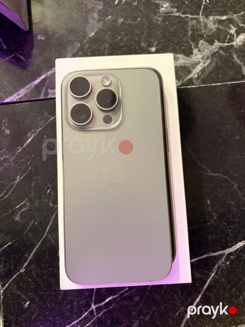 Apple iPhone 15 Pro Natural Titanium 128GB/8GB — Bakı