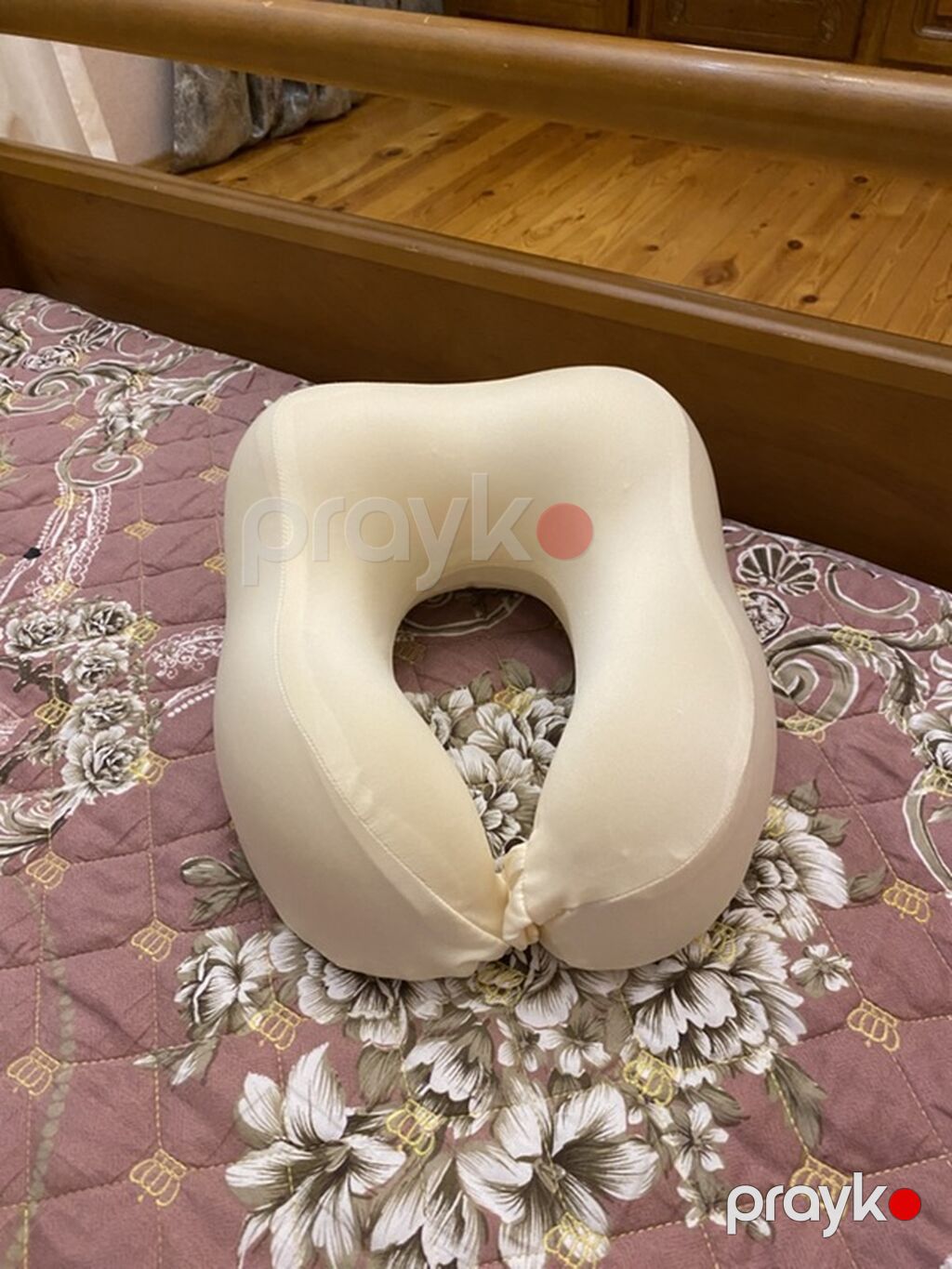 Ortopedik boyun dəstəyi olan U formalı yastıq - Premium memory foam — Avtomobil yastıqları, Masazır (2)