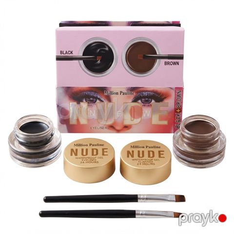 Qaşlar üçün gel dəsti Black/Brown — Bakı