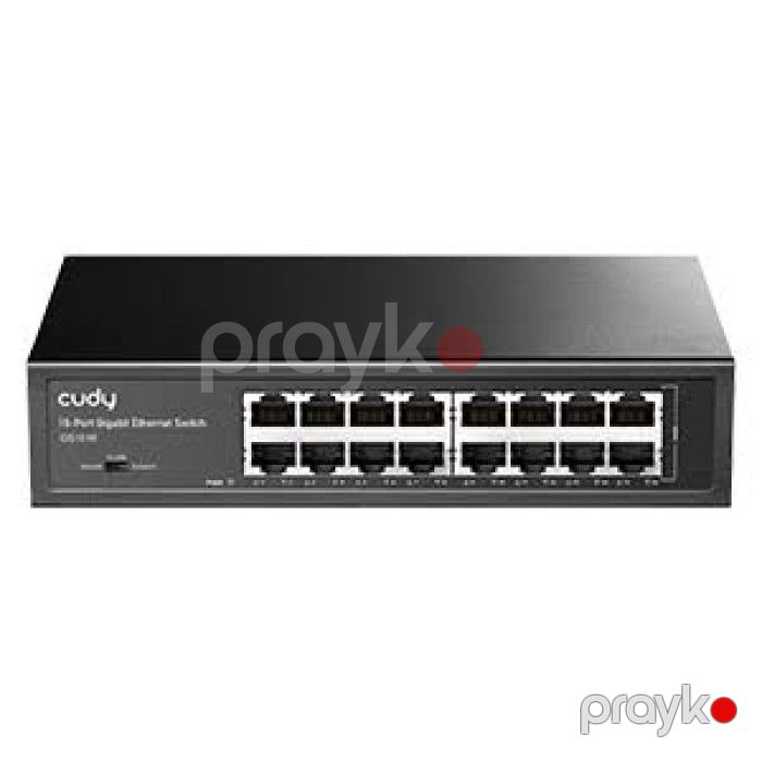 Cudy GS1016 16 Port Gigabit 10/100/1000 Mbps Metal Unmanaged Switch — Elektronika, Bakı (2)