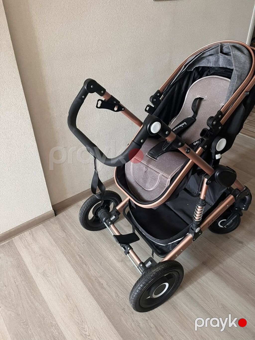 Belecoo 2-in-1 uşaq arabası - Çərçivə: möhkəm alüminium — Arabalalar, Xırdalan (6)