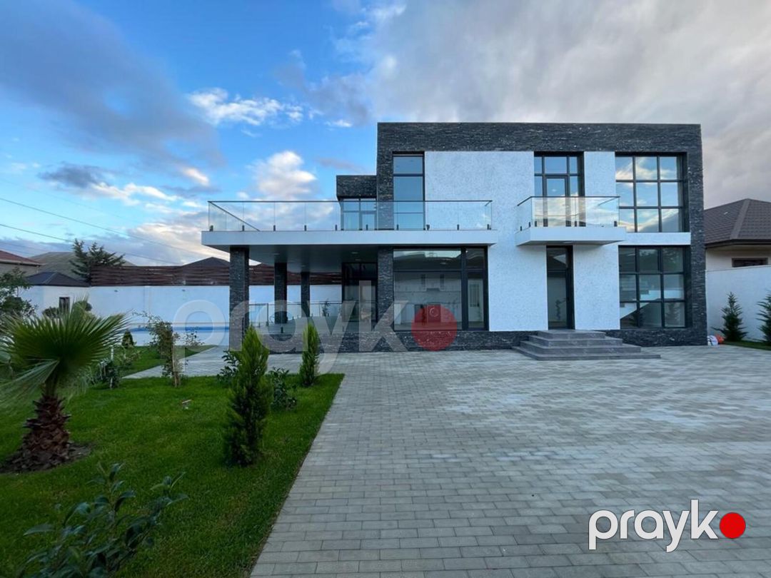 Satılır 5 otaqlı həyət evi/bağ evi 350 m² — Ev, villa, Bakı (2)
