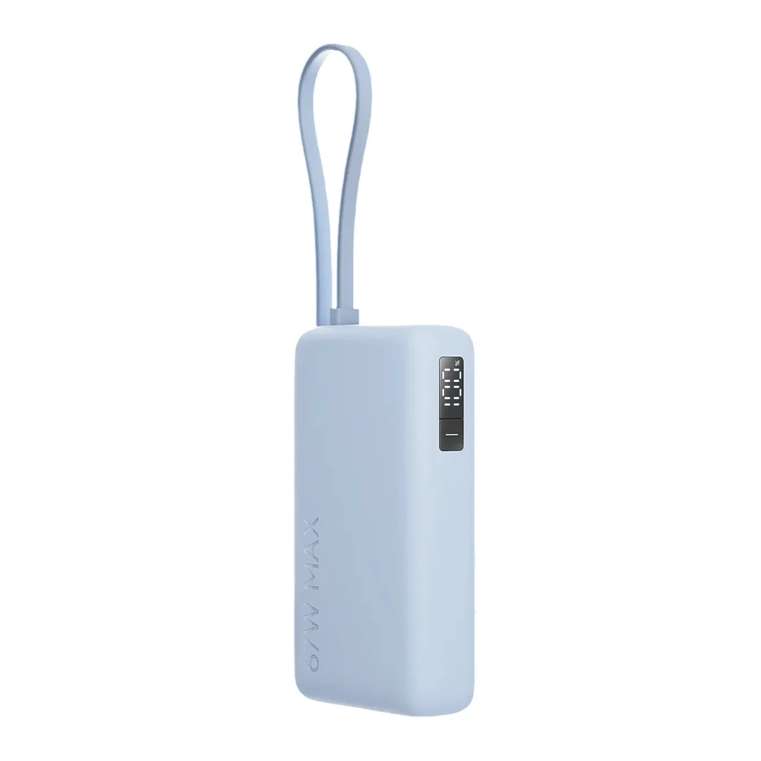Xiaomi 67W Power Bank 10000 (Integrated Cable) Ice Blue — Mallar, Bakı (3)