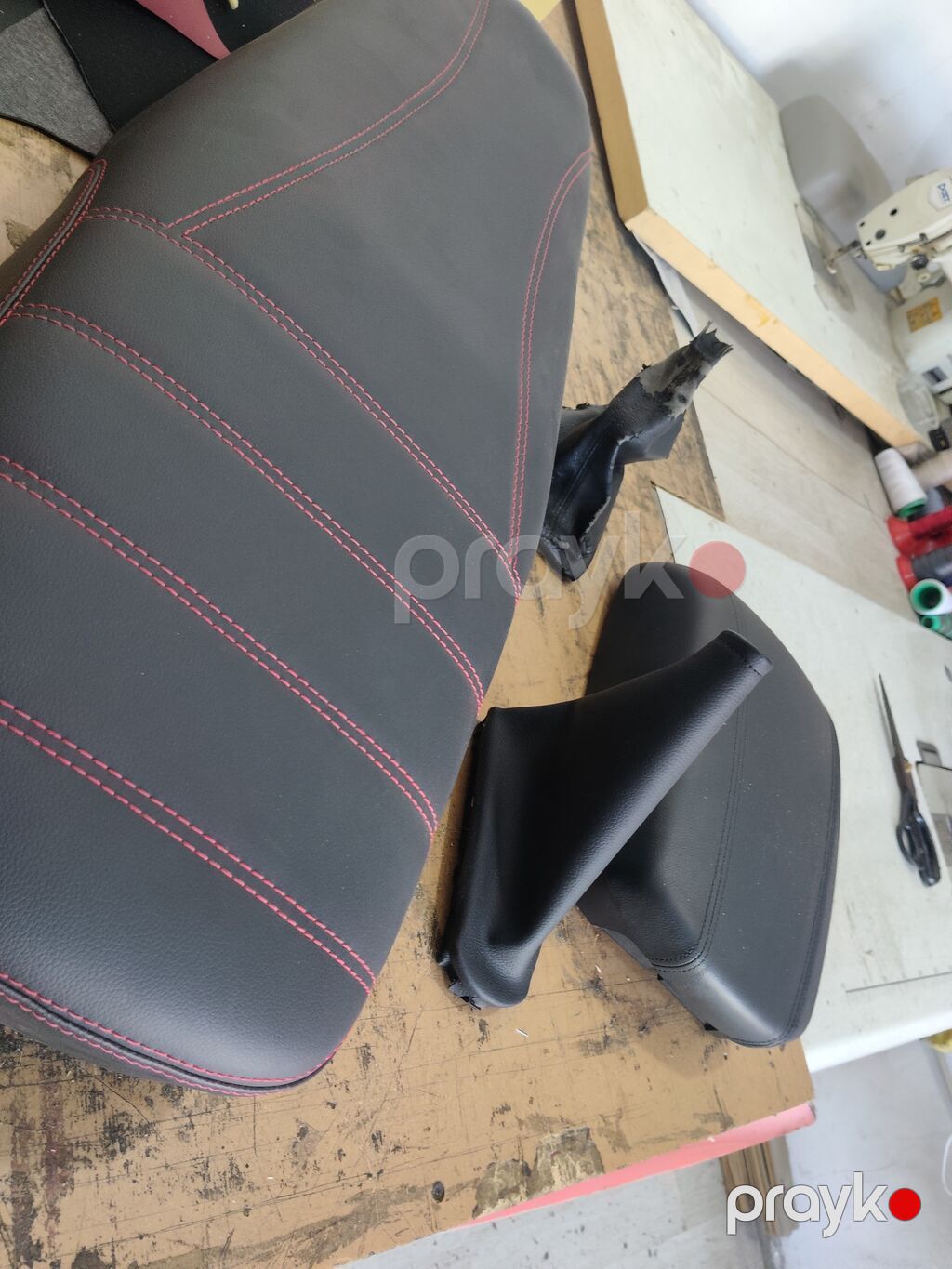 Məhsul: Avtomobil üçün dəri üzlüklər dəsti Təsvir: - Material: Yüksək — Salon çəkiləri, Xırdalan (6)