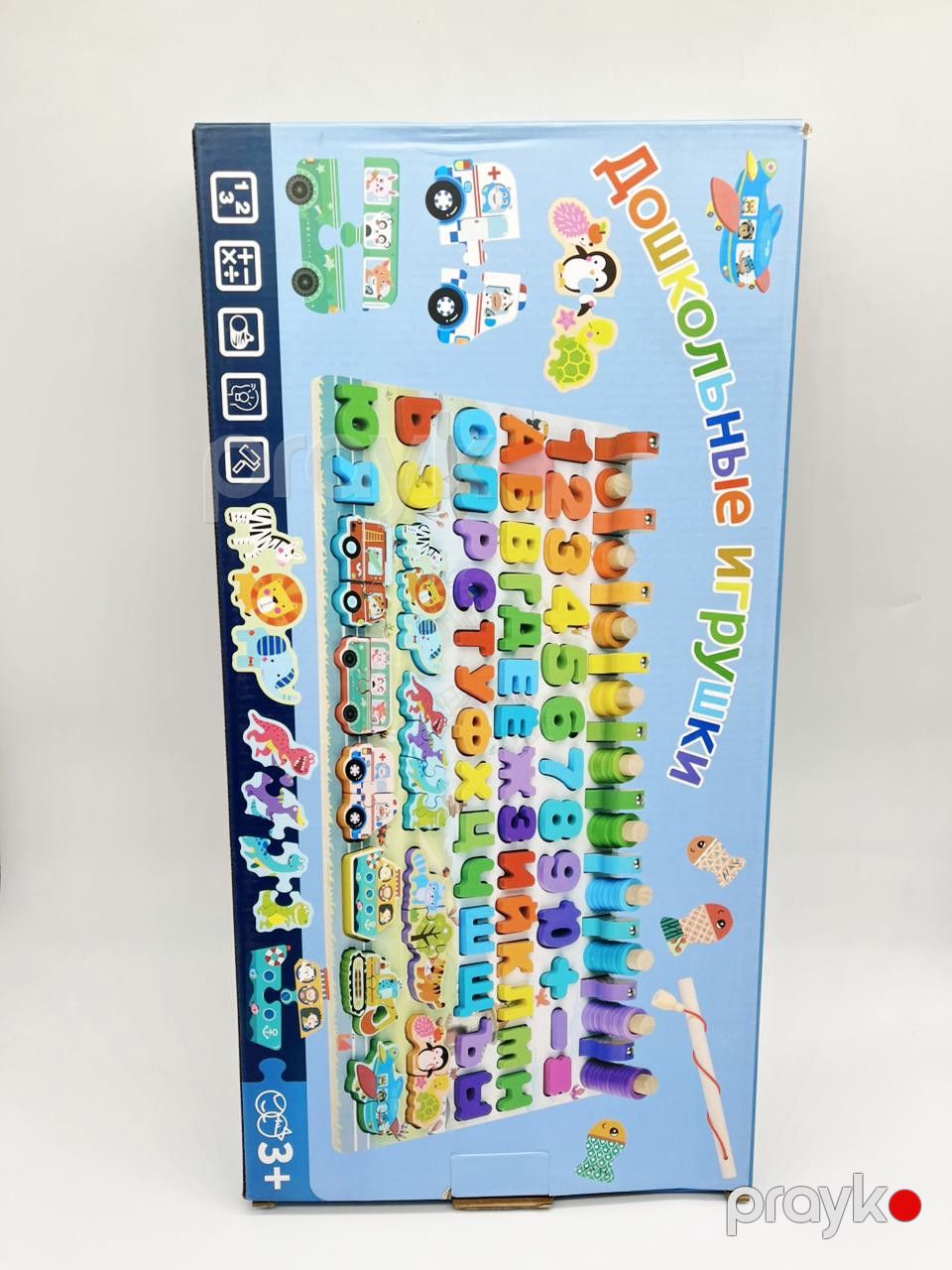 Öyrədici oyuncaq, taxta, rəngbərəng, 3+ yaş — Mallar, Bakı (2)