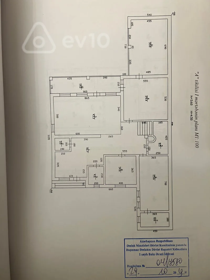 9 otaqlı həyət evi, 500 m², sam bagi resdoranin yani — Ev, villa, Bakı (3)