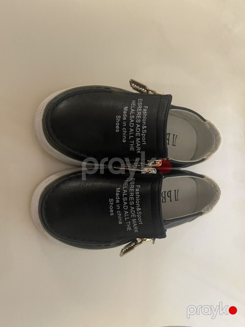 Uşaq ayaqqabısı – qara rəngli, slip-on model - Material: süni dəri — Uşaq ayakkabısı, Bakı (3)