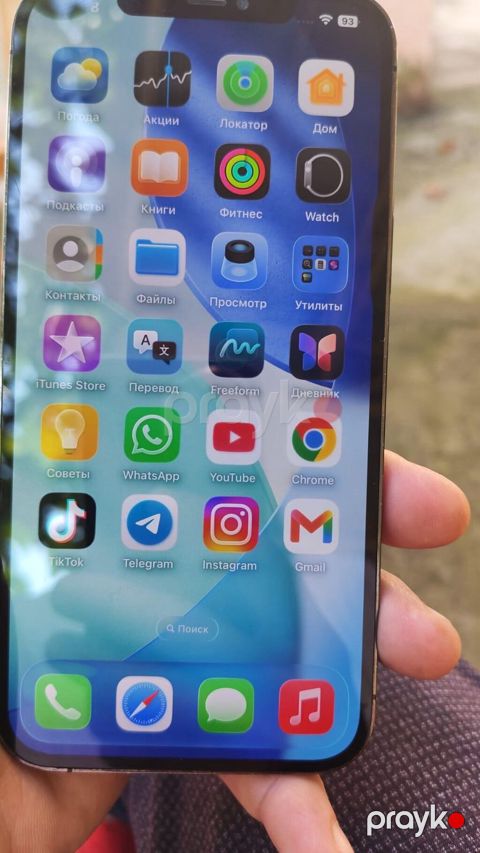 IPhone 12 Pro Max, 128 GB, Black Titanium, Face ID — Bakı