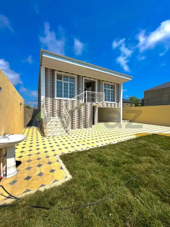 4 otaqlı Həyət evi Satılır, Saray, Abşeron — Ev, villa (2)