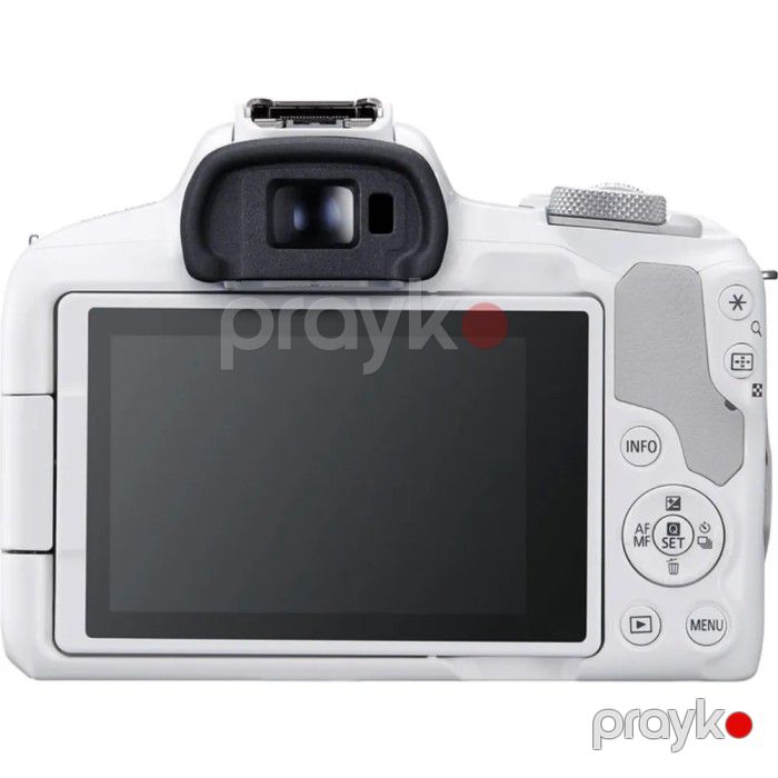 Canon Dslr Kamera EOS R50 WH + RF-S 18-45 IS STM Lens — Elektronika, Bakı (2)