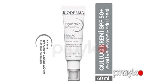 Günəşdən qoruyucu krem Bioderma Pigmentbio Daily Care SPF50+ Brightening Daily Care 40 ml — Bakı