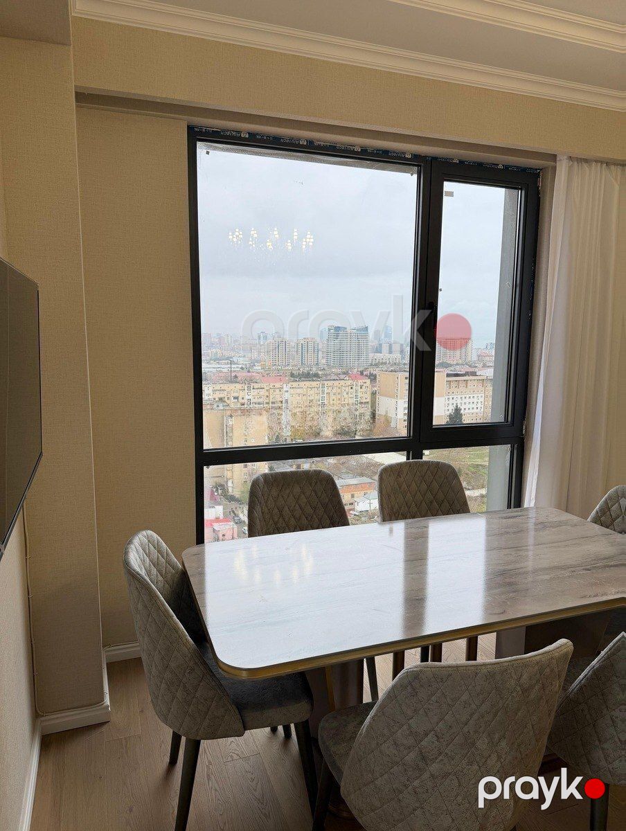 İcarəyə verilir 3 otaqlı yeni tikili 80 m² — Mənzil, Bakı (2)