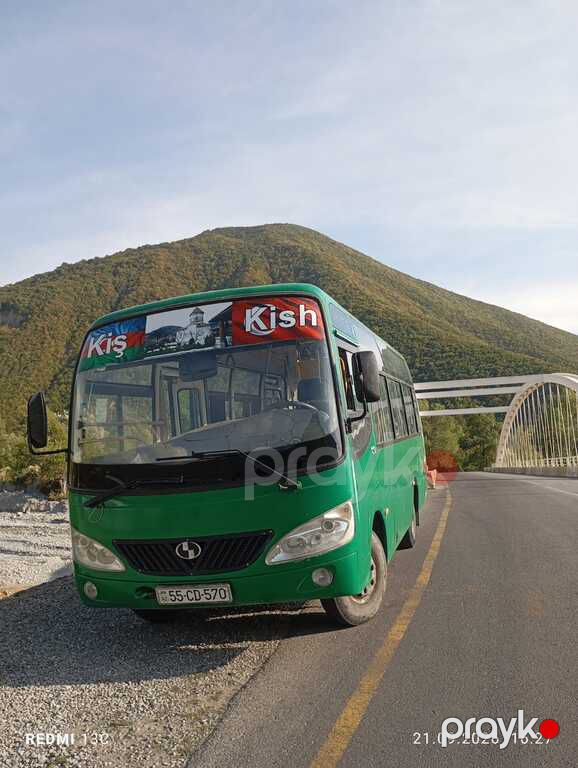 Shaolin SLG 6602, 2.7 L, 2008 il, 250 000 km — Avtobus, Şəki (4)