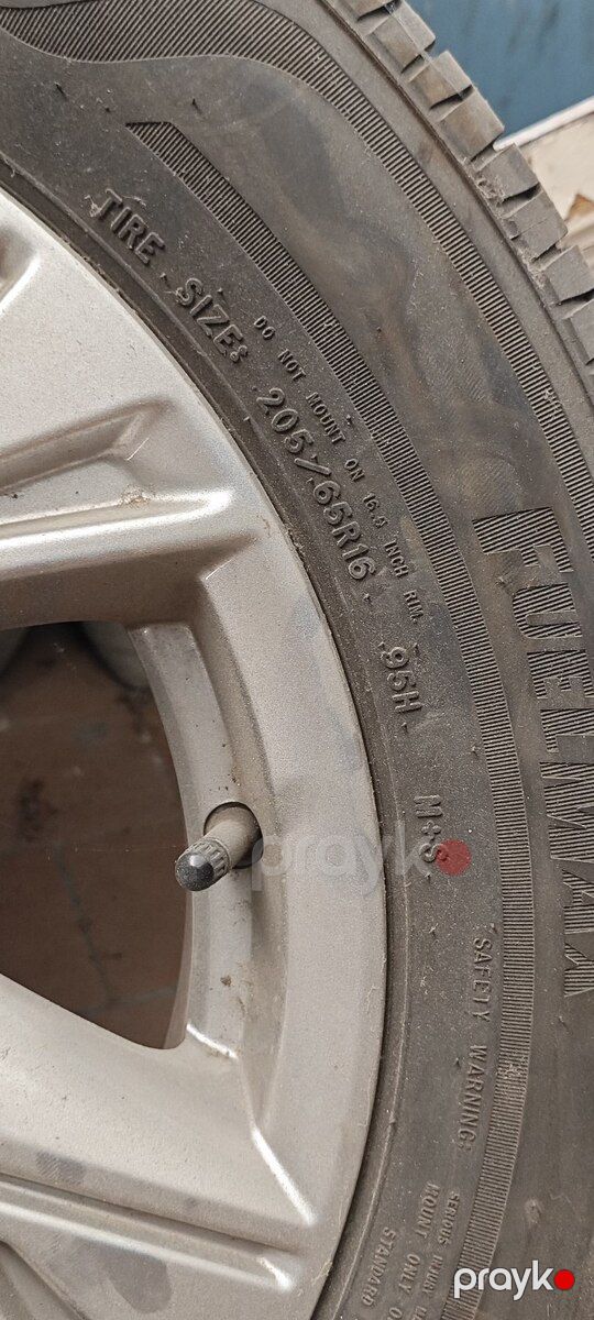 Hyundai Sonata 2021-2022 təkərləri 205/65 R16 — Ehtiyat hissələri və aksesuarlar, Bakı (4)