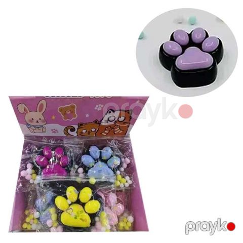 Antistress oyuncağı Squishy Pişik Pəncəsi 424-1, yumşaq və elastik material, heyvan pəncəsi forması, rəngarəng, 3 yaş və yuxarı - SP424-1 — Bakı