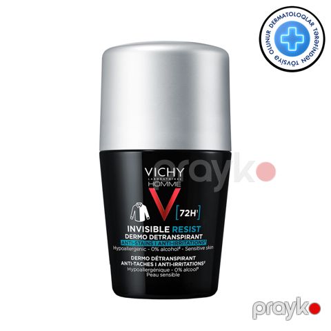 Dezodorant-antiperspirant Vichy Homme 72H Invisible Resist 50 ml — Bakı
