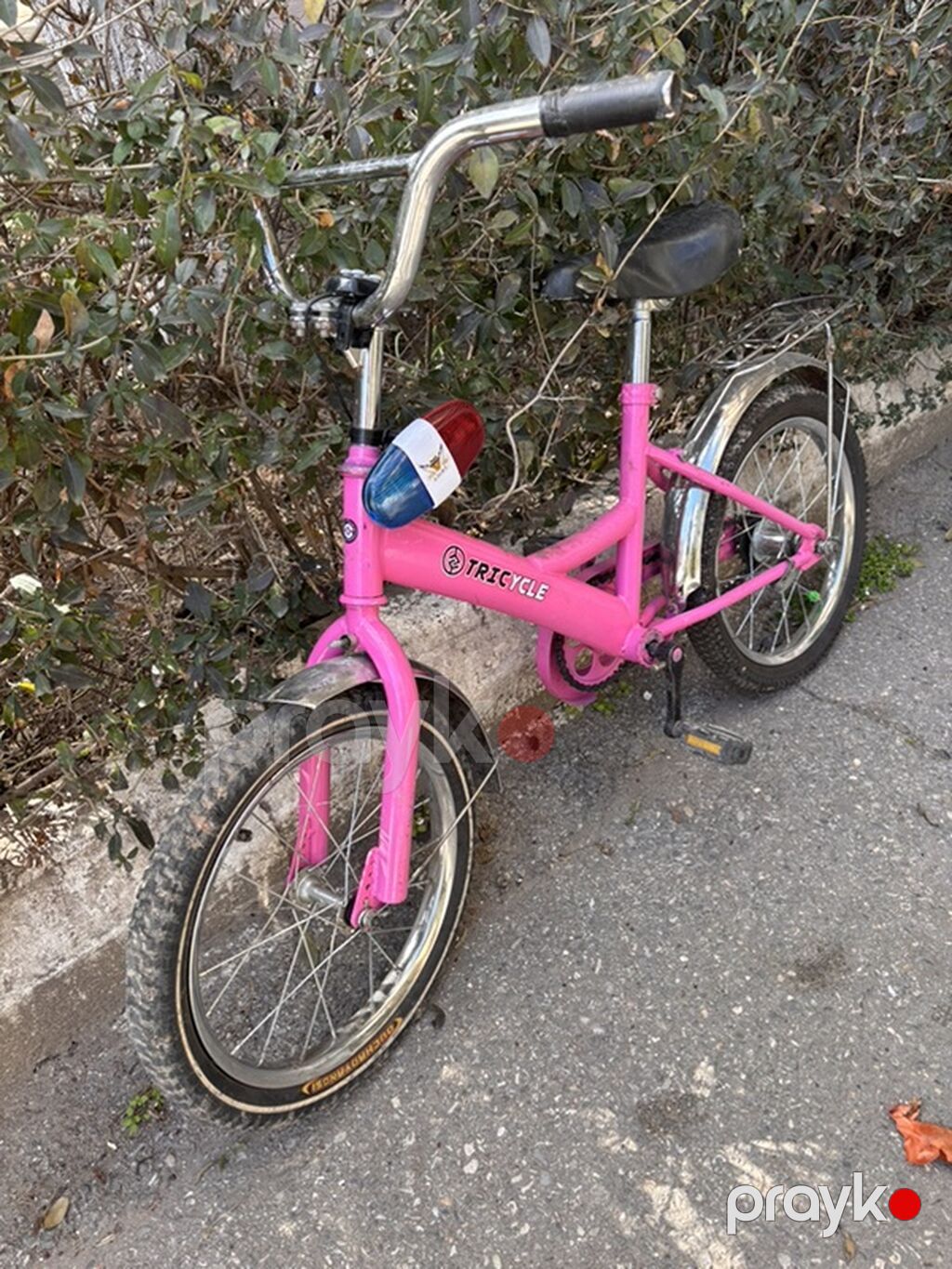 Uşaq velosipedi – Tricycle marka - Rəng: çəhrayı - Çərçivə: polad — Uşaq velosipedləri, Bakı (2)